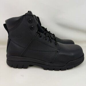 Hytest 6” Steel Toe Work Boots Black K13160 Men’s Size 9.5